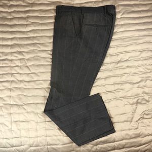 J.Lindeberg grey plaid golf pants
